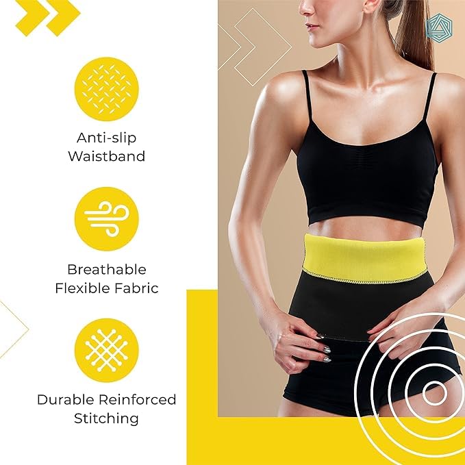 Sweat Belt - Hot Body Shaper Belly Fat Burner For Men & Women