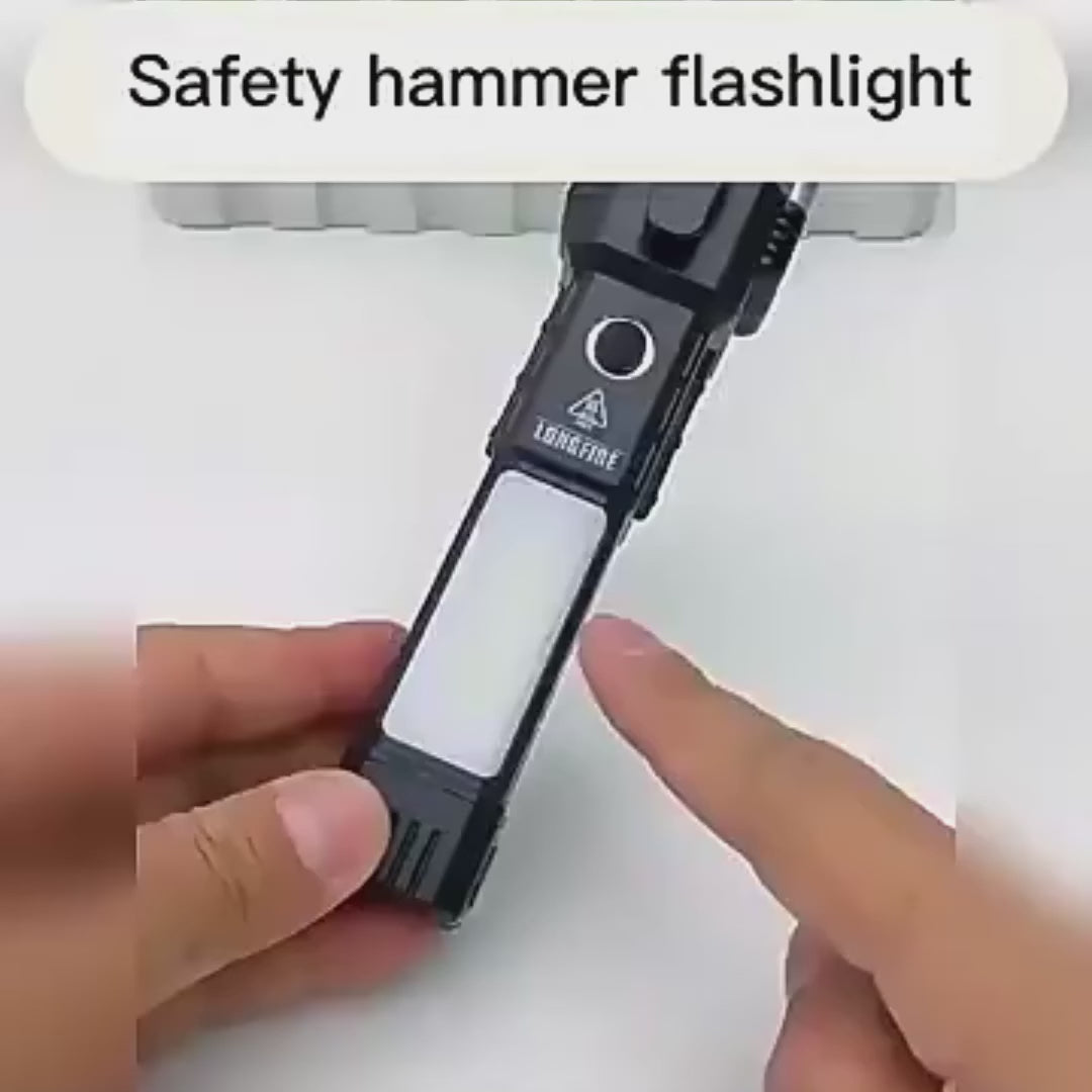 Portable Rechargeable Torch LED Flashlight