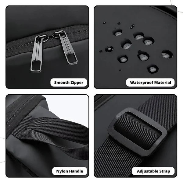 Mysashop Brown Sling Bag Anti-theft