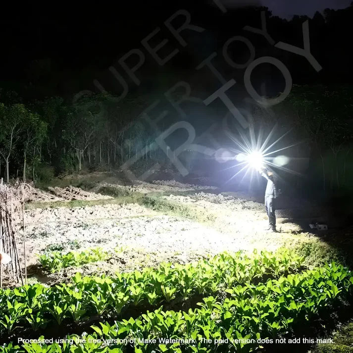 Portable Rechargeable Torch LED Flashlight